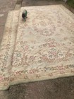Antique Hand Woven Wool Rug