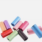 Dog Poop Bags Paw Print Pet Waste  Poopbag Clean Up Refills Roll  15 150 Bags 