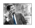 John F Kennedy 8x10 Photo Signed Democratic President 1960 s Autographed Jfk