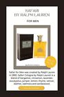 Safari By Ralph Lauren Cologne For Men Edt 4 2 Oz New In Box