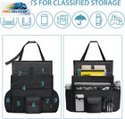 Car Front Seat Organizer  Back Seat Storage With Adjustable Straps Truck Seat Or