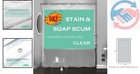 Clear Plastic Shower Curtain Liner 72x72  Lightweight   Water-repellent Elegance