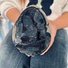 4 62lb Natural Dragon Septarian Geode Quartz Cluster Crystal Egg Healing 2100g