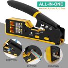 Kit De Herramientas Red Ethernet Lan Tester Cat5e Cat6 Crimper De Prensado Nuevo