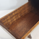 Vintage Handmade Wooden Baby Doll Cradle Rocking Bed Wood Bassinet Retro Style