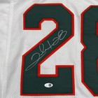 Clinton Portis Autographed Miami Hurricanes  white  28  Custom Jersey - Jsa