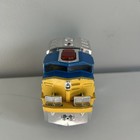 Vtg Fisher Price Geotrax All About Trains Chrome Diesel 2005  Tested  Works