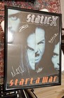 Static-x Signed By Whole Band Start A War Framed Poster Wayne Static Signature