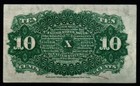 10c 1869-75 Near Perfect 4th Issue Lady Liberty Fractional Currency 