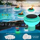 Pool Chlorine Floater Dispenser With Solar Light Fits 1 To 3 Inch Tablets
