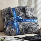 Bedsure Gentlesoft Fluffy Fuzzy Faux Fur Throw Blanket For Couch  Soft Sherpa Fl