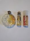 Lot Of 20 Vintage Perfume And Vanity Bottles Powder Boxes Mostly Empty