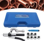 3 8  1-1 8  7 Lever Hydraulic Tubing Expander Tool Swaging Kit Hvac Tool Tube