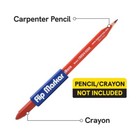 Big Horn 19885 Flip Markar     Dual-end Carpenter   s Pencil   Crayon Holder