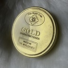 Flower Tobacco Herb Spice Grinder Crusher Smoke World 4-piece Alloy Metal Gold