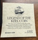 New Disney Destiny Maiden Voyage Cruise Keel Coin Of Superhero Minnie Dcl