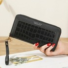 Women Leather Wallet Long Double Zip Purse Card Phone Holder Case Clutch Handbag