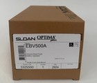 Sloan Optima Plus Ebv500a Single Flush Side Mount Battery Operator