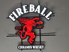 Fireball Whisky Beer Bar 24  Vivid Led Neon Sign Light Lamp Wall With Dimmer Vl