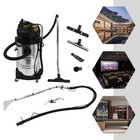 Commercial Carpet Cleaning Machine 3-in-1 Carpet Cleaner Vacuum Extractor 30 80l