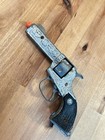Vtg 1950   s Nichols Stallion  22 Single Action Hammer Cap Gun Die Cast Toy Works