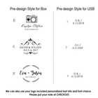 Custom 32gb Rose Gold Usb Flash Drive   Box  Wedding Gifts  Personalized Gift