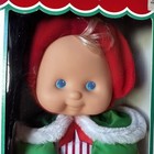 Vintage 1992 Fisher Price Puffalump Kids Christmas Caroler Girl Doll New In Box