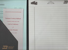 Burlington Northern  Railroad Employee Coal Conference Binder With Notepad 1992