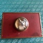  Vtg French Bulldog Essex Crystal Match Box Holder Germany Rare Collector Core 