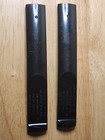 Pair Of Joe Birl Rhythm Bones Molded Black Plastic Percussion Instrument 