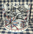 All New Fireworks 3-wick Candle Holder Bath   Body Works Ships Free 