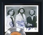 Bee Gees  to Love Somebody  Framed Platinum Record Reproduction Signatures