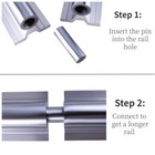 Sbr20 Sbr16 Splicing Connect Linear Rail Guide Shaft 300 -4000mm   Sbr20 16 Uu
