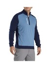 New Footjoy L s Performance 1 4 Zip Tech Golf Sweater  Navy denim  Medium Or Xl