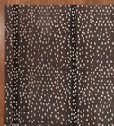 Antelope Cheetah Animal Brown Contemporary Handmade Tufted 100  Woolen Area Rug
