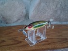 Heddon 160 Sos Wounded Minnow 2 Piece Hardware Wood Glass Eyes  box 160l- Paper