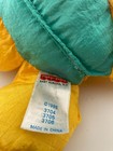 Vintage 1995 Fisher Price Jungle Friends Lion Rattle Plush Puffalump Yellow 3704