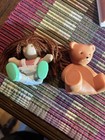 Vintage Little Tikes Dollhouse Miniatures Doll Bear Box