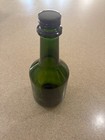 Emerald Green Glass Bottle Vintage 12  Tall Decorative 1 5 Liters With Metal Cap