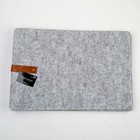 Robert Stanley Gray Felt Placemats Set Of 6 Faux Leather Flatware Straps
