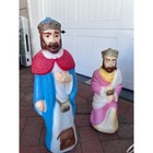 Vintage Empire Christmas Nativity Blow Mold Set 10 Piece Outdoor Lighted Decor
