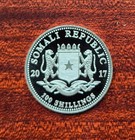 2017 Somalia 1 Oz Silver Elephant Rooster Privy