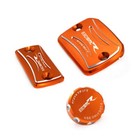 For 690 Smcr 14-2023 690smcr Front Rear Brake Reservoir Cover Cap Motorcycle