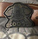 Tandy Leather Company Vintage 1998 Zoo Buckle With Strap