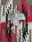 Black Hills Sterling Silver Large Saddle Pin