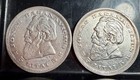 Lithuania 1936 5 Litai Silver Coin  Jonas Basanavi  ius