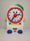 Playskool Teachin  Time Talking Clock Toy Vintage Digital   Dial 1995 Tested
