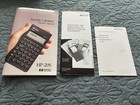 Vintage Hewlett Packard Hp 20 S Scientific Calculator  Slip Case Handbook  1987