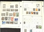 Peru Stamp Collection On 40 Scott International Pages  1862  1992  bc 