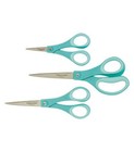 Fiskars 157690-1016 3 Piece Titanium Soft-grip Scissors 5  7    8   
